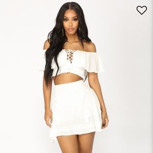 White Two Piece